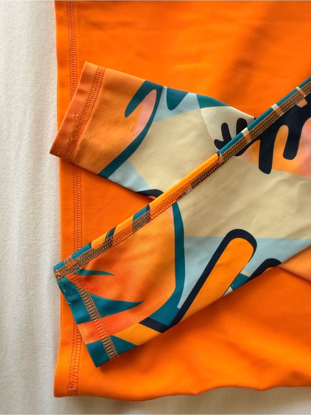 Reima Kids UV Rash Guard Set UPF 50 Orange & Teal Size 116 / 6Y - Picture 11 of 15